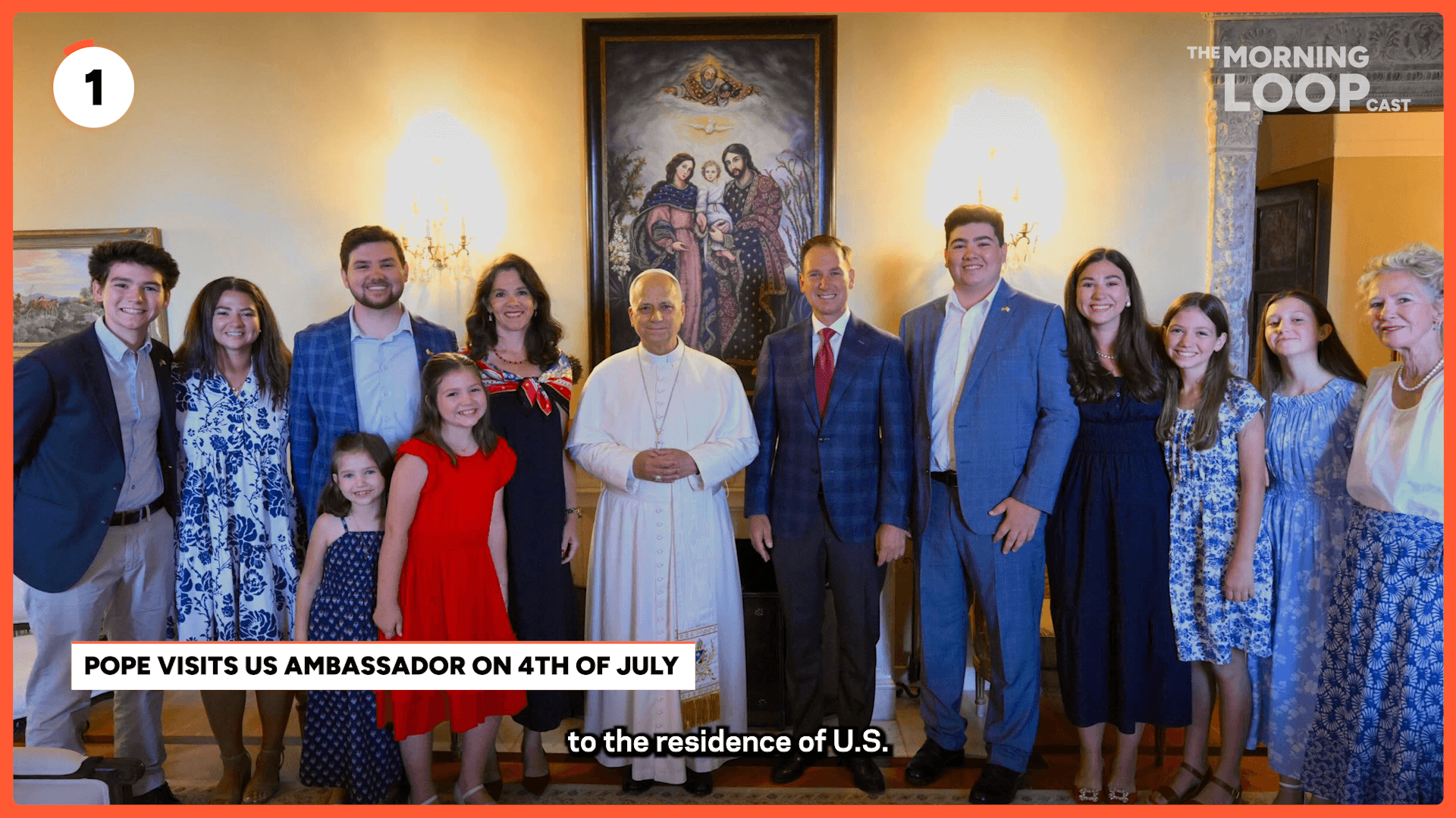 Pope Leo Visits US Ambassador on Fourth of July and Trump Celebrates America 250 - 7/6/26