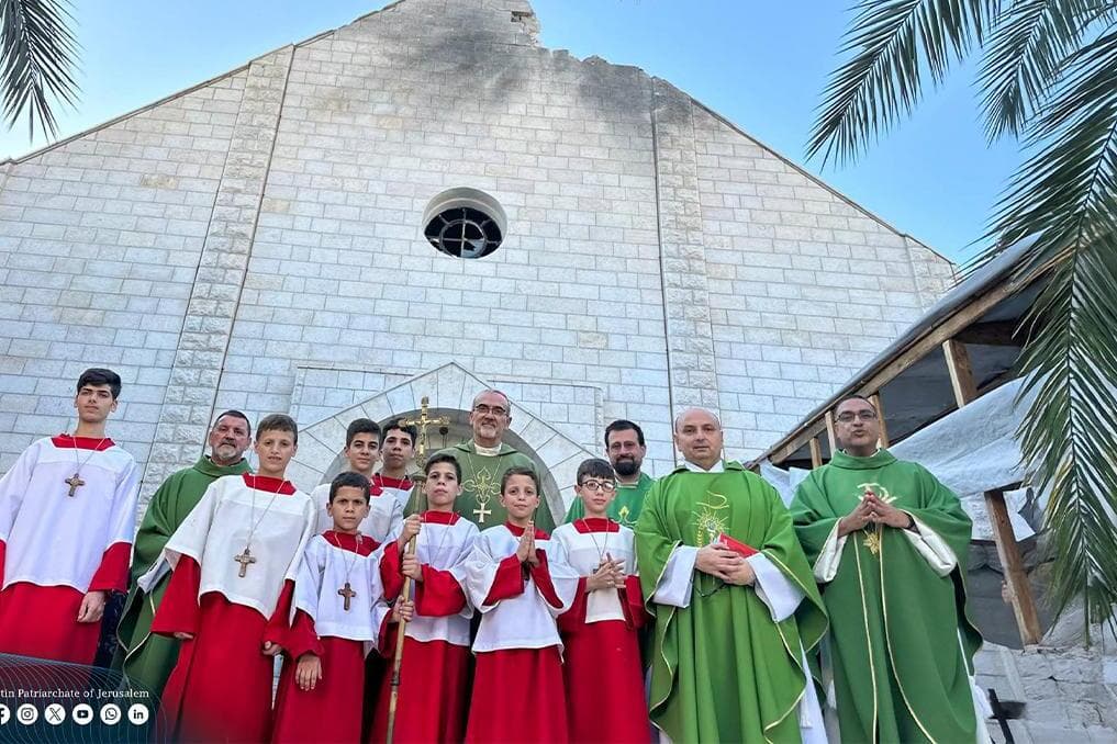 American Jewish Committee donates $25K toward rehabilitation of Gaza’s Catholic parish
