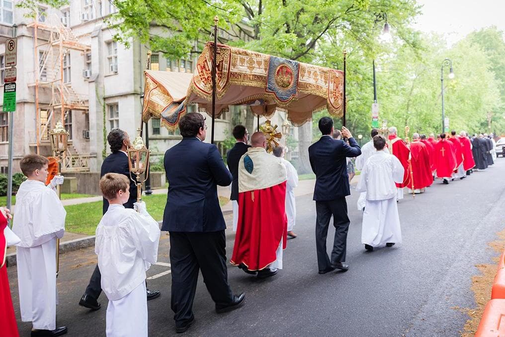 Protesters trail National Eucharistic Pilgrimage, prompting security measures