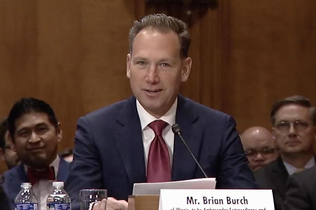 Brian Burch's nomination progresses amid Vatican transition