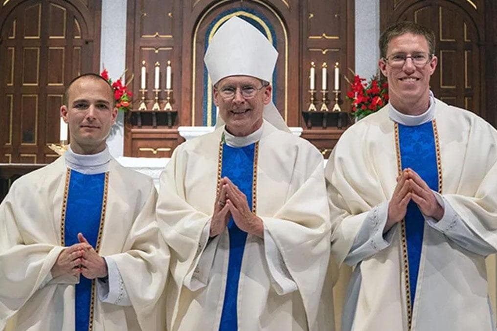 Arlington diocese ordains two future military chaplains