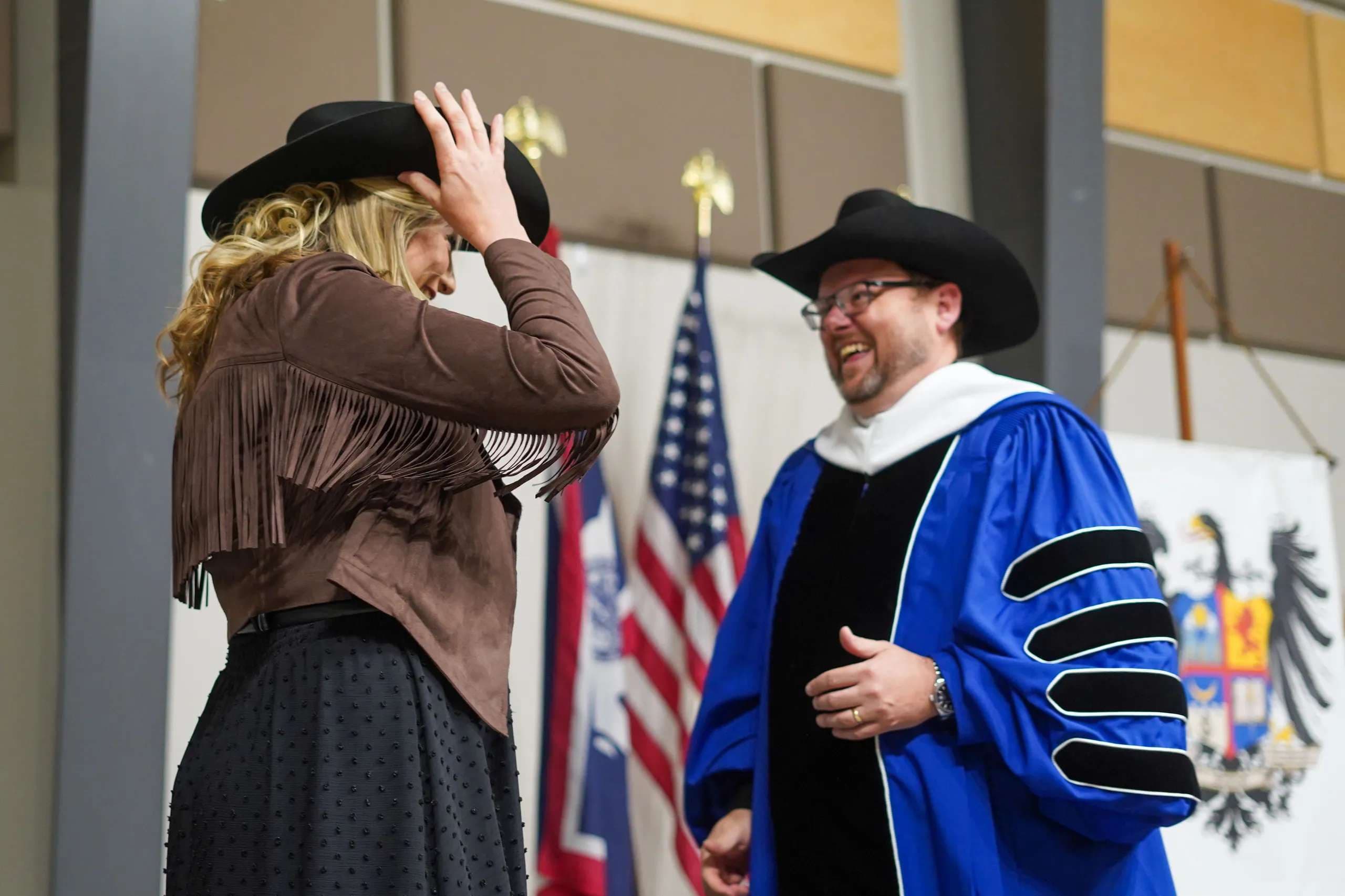 Kelsey Reinhardt tells Wyoming Catholic College graduates: 'Live differently for Christ'