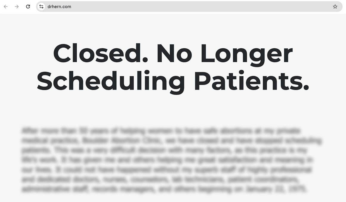 Notorious late-term abortion facility closes after 50 years