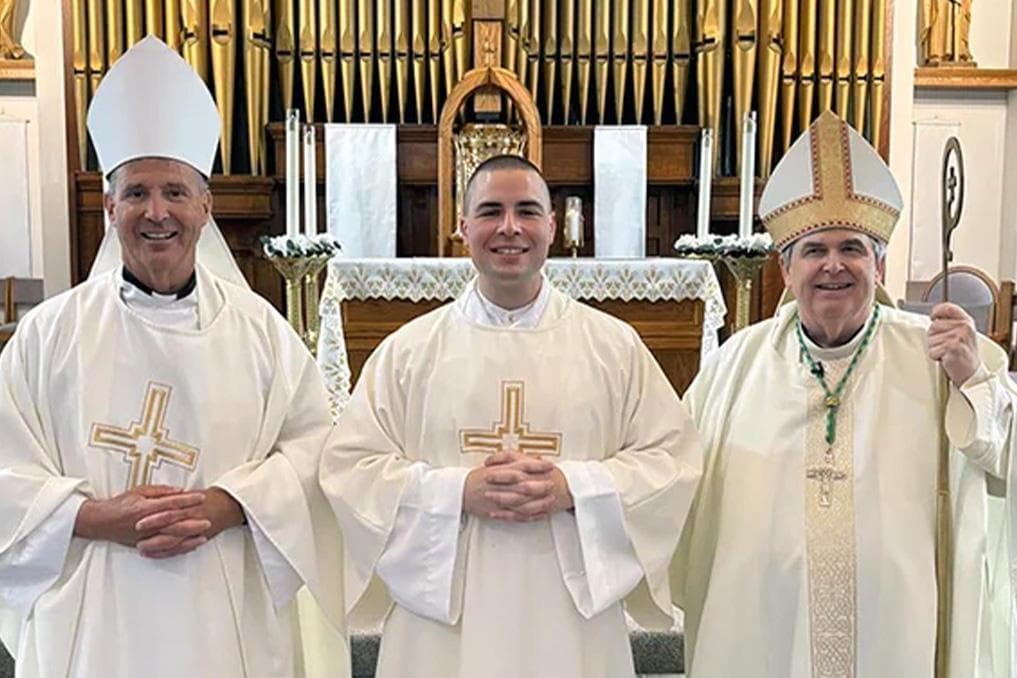 Military archdiocese celebrates ordinations of two seminarians to transitional diaconate