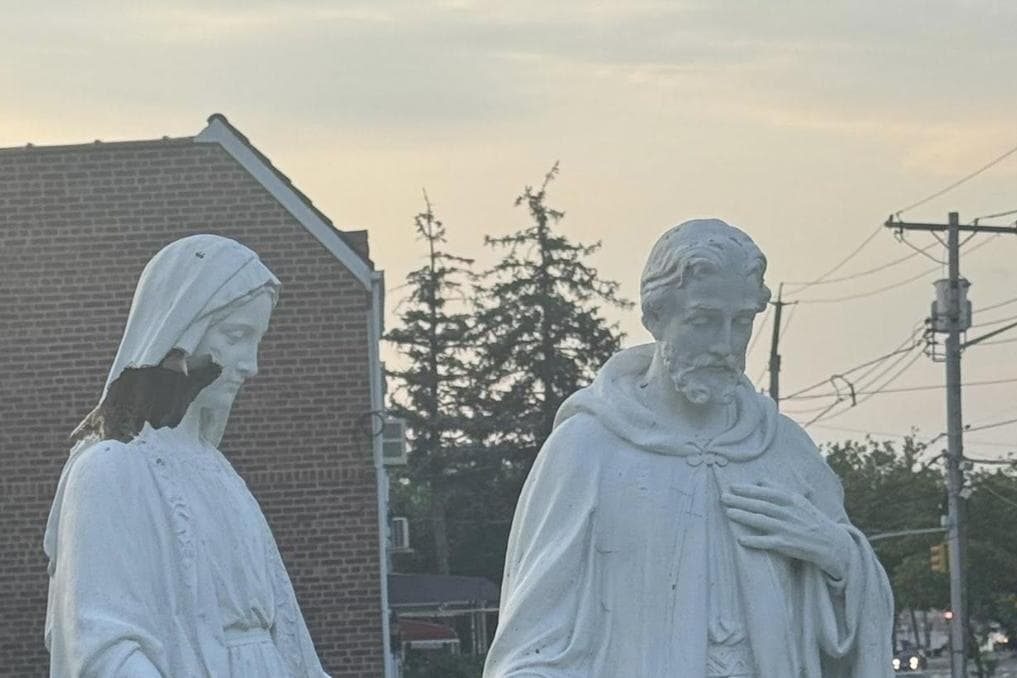 Statue of Mary vandalized at New York parish, vandal arrested and charged