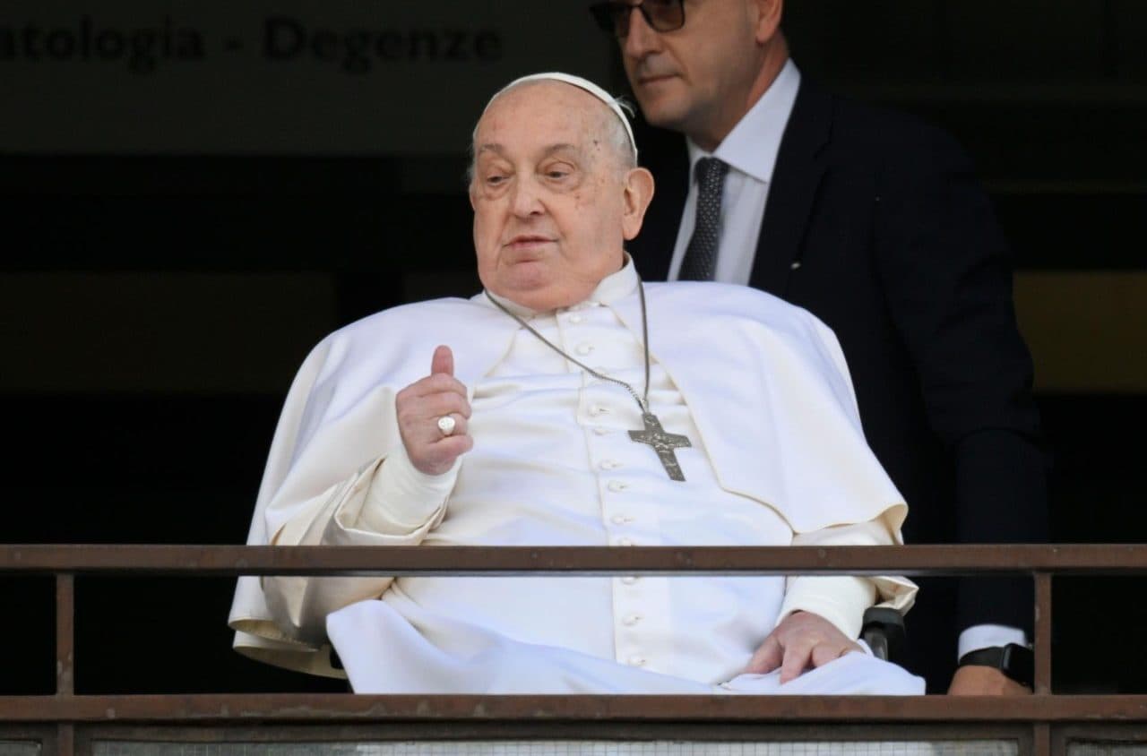 Pope Francis released from hospital, makes first public appearance in 5 weeks from Gemelli balcony