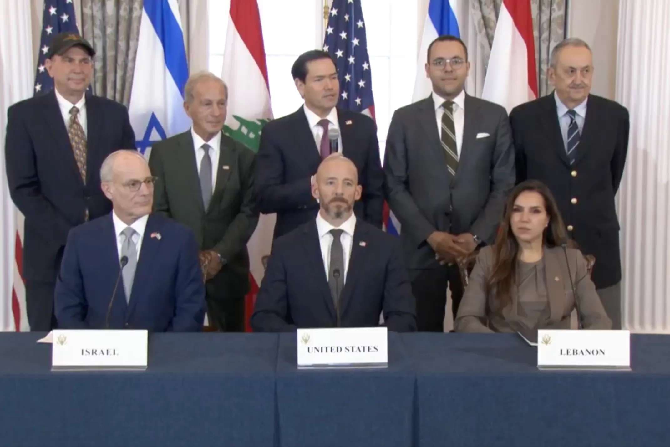 Israel and Lebanon sign framework deal for partial withdrawal from southern Lebanon