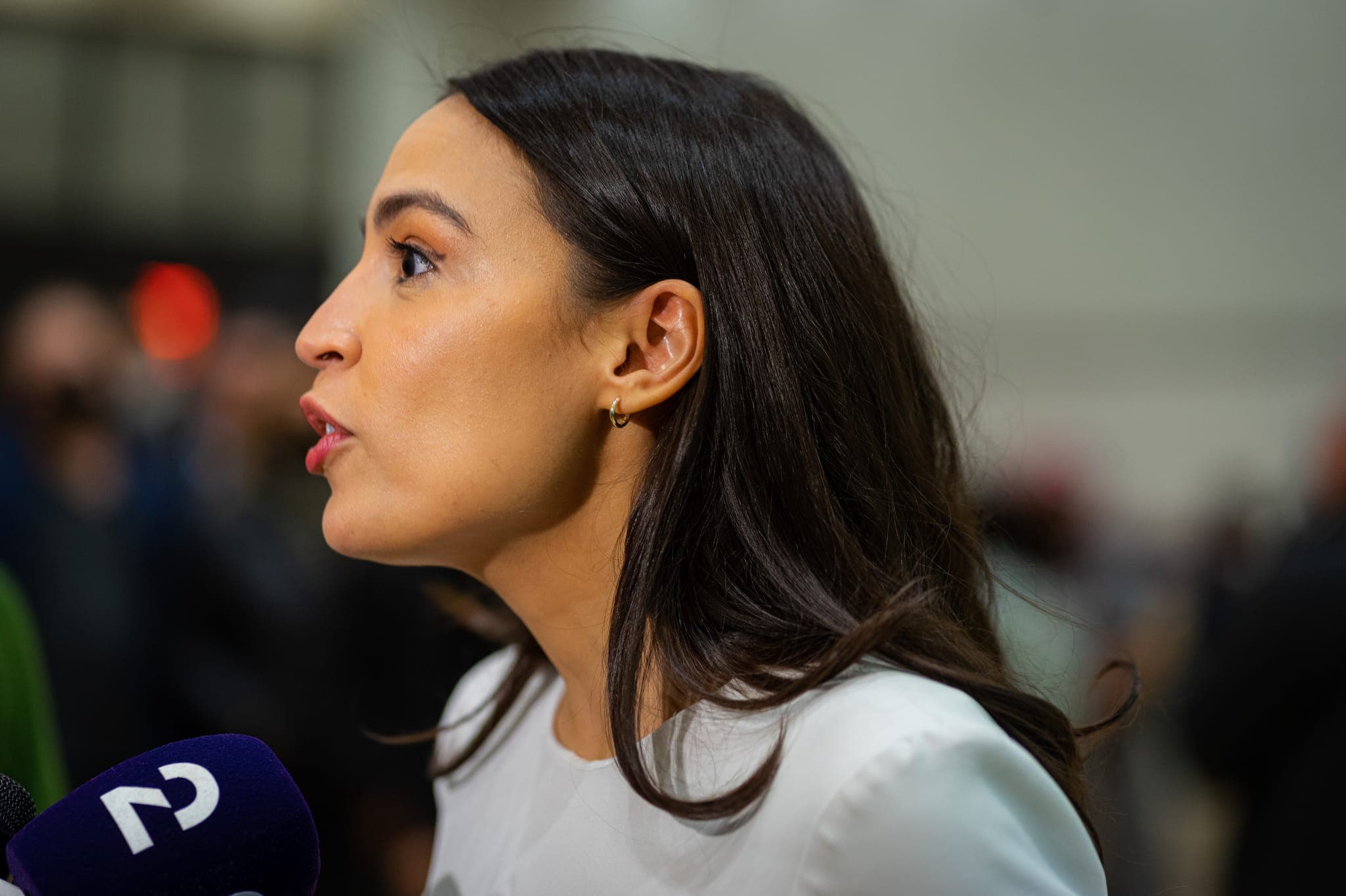 AOC takes pot-shot at conservatives during stop at Catholic parish in New York