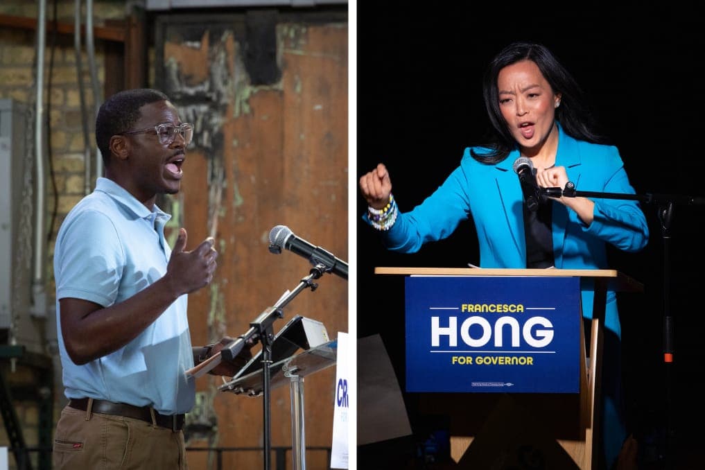 Democratic gubernatorial nominee Crowley to campaign alongside former rival Hong