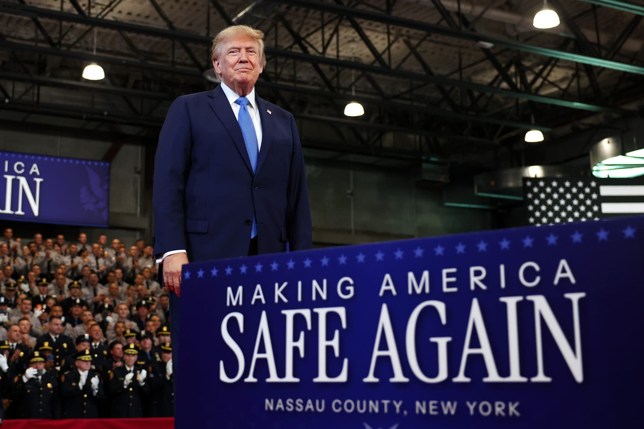 Trump touts FBI data showing record drop in violent crime