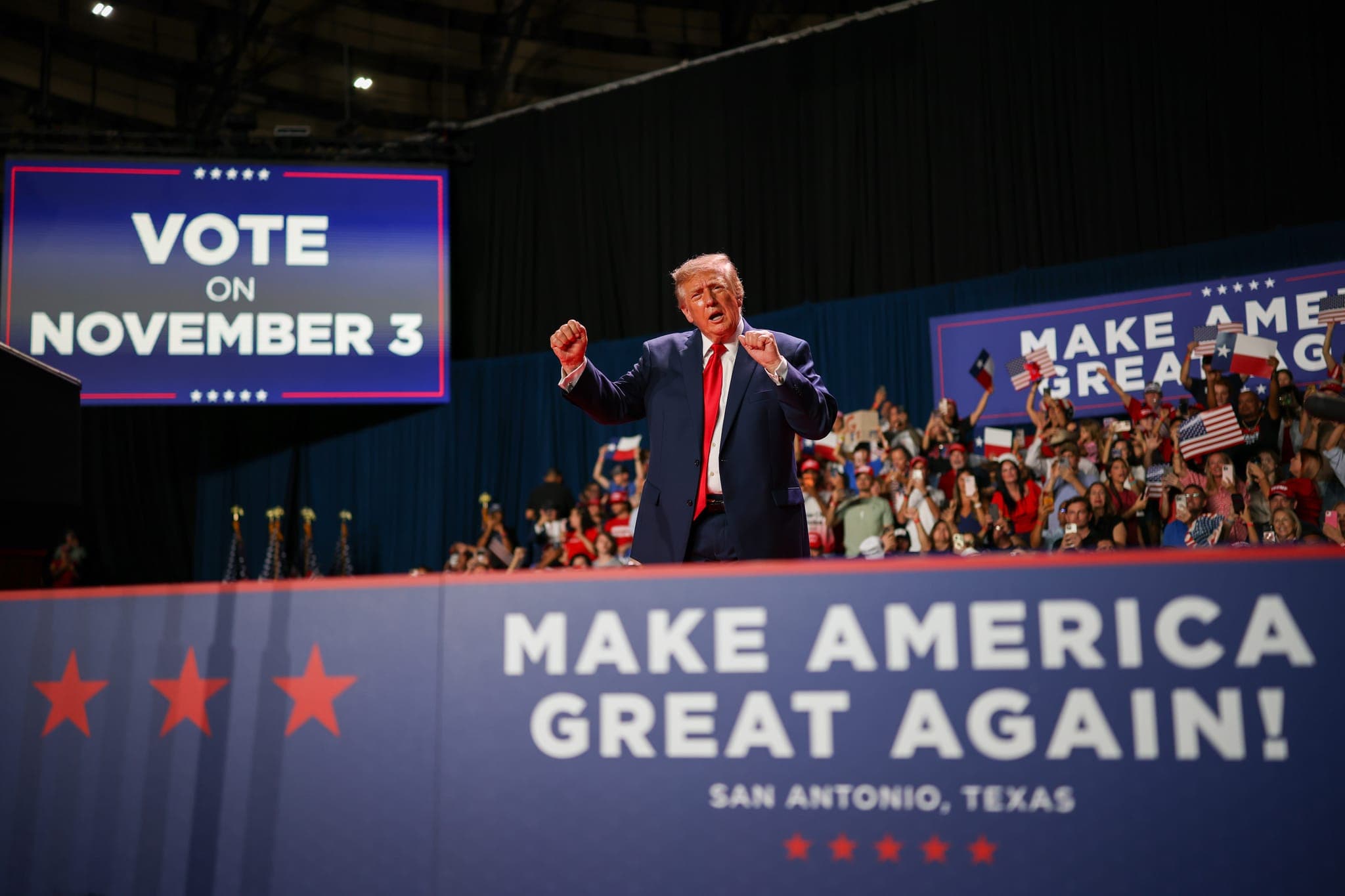 Trump rallies for Ken Paxton in Texas Senate race 