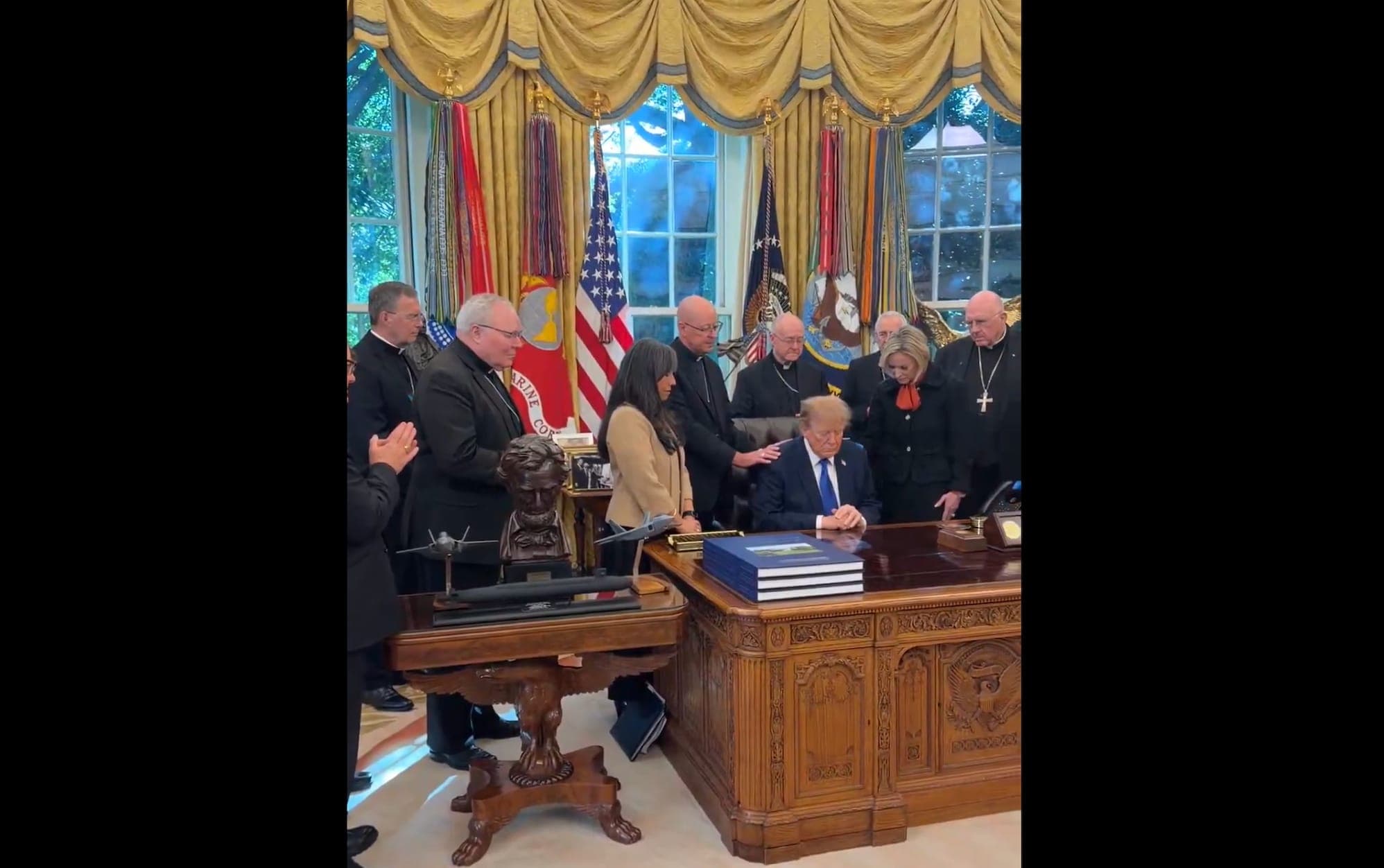 CatholicVote president defends bishops who prayed over Trump: ‘They prayed as priests do’