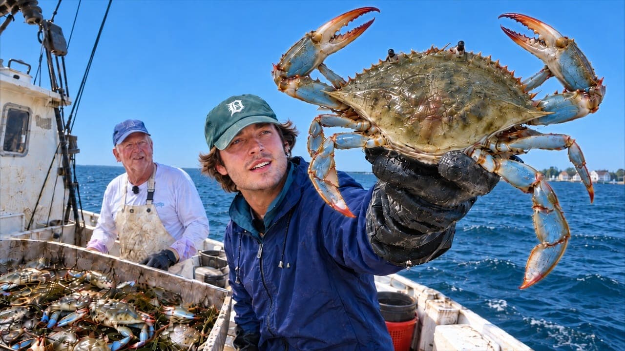 I Went Crabbing on a Hidden American Island (200 residents, boat only)