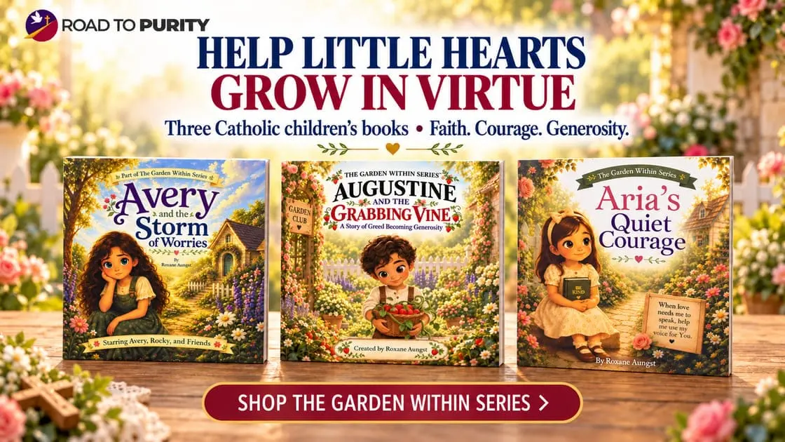 HELP LITTLE HEARTS GROW IN VIRTUE WITH THE GARDEN WITHIN SERIES