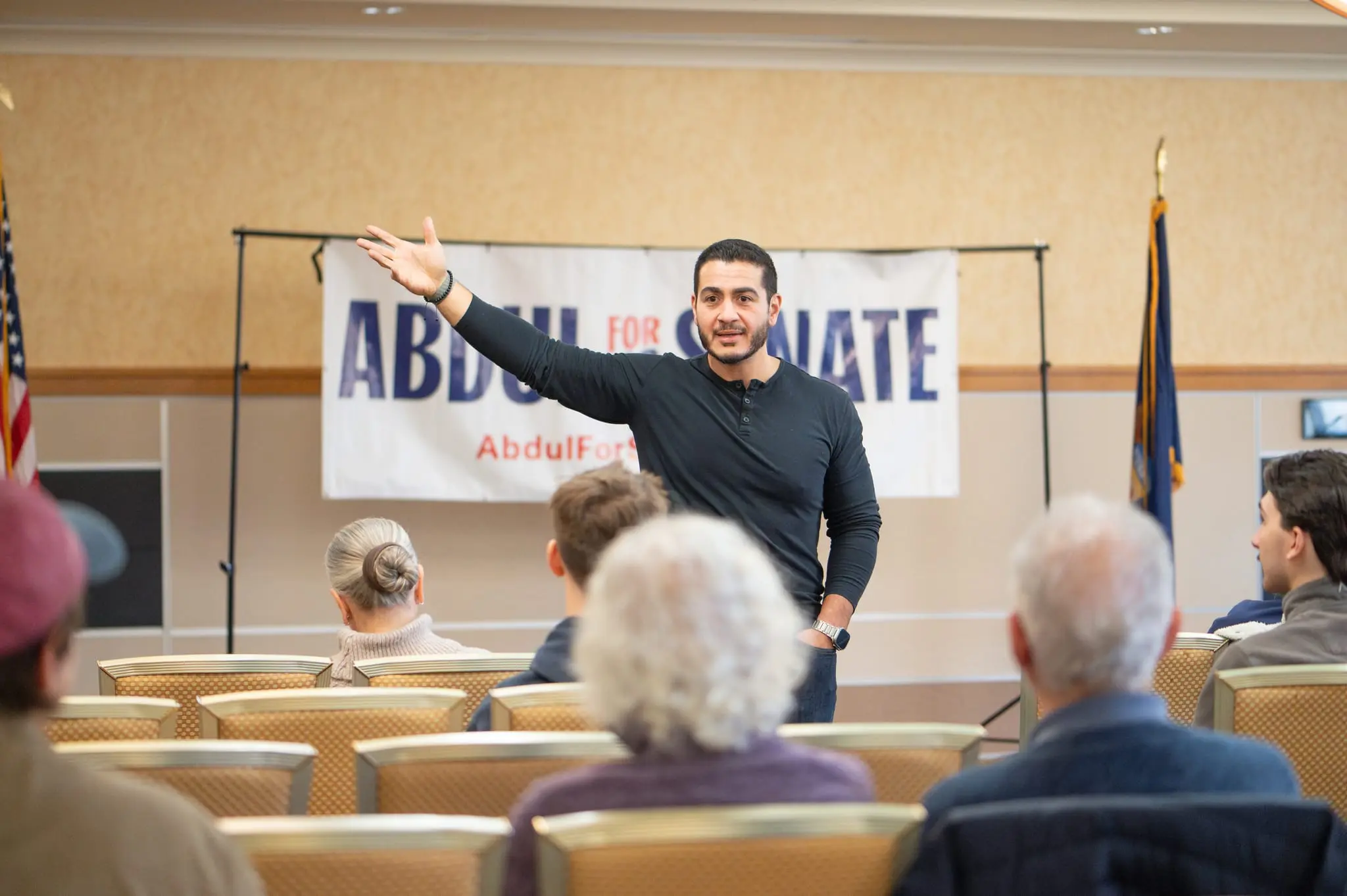 Former Biden aide backs Republican over progressive El-Sayed in Michigan’s US Senate race