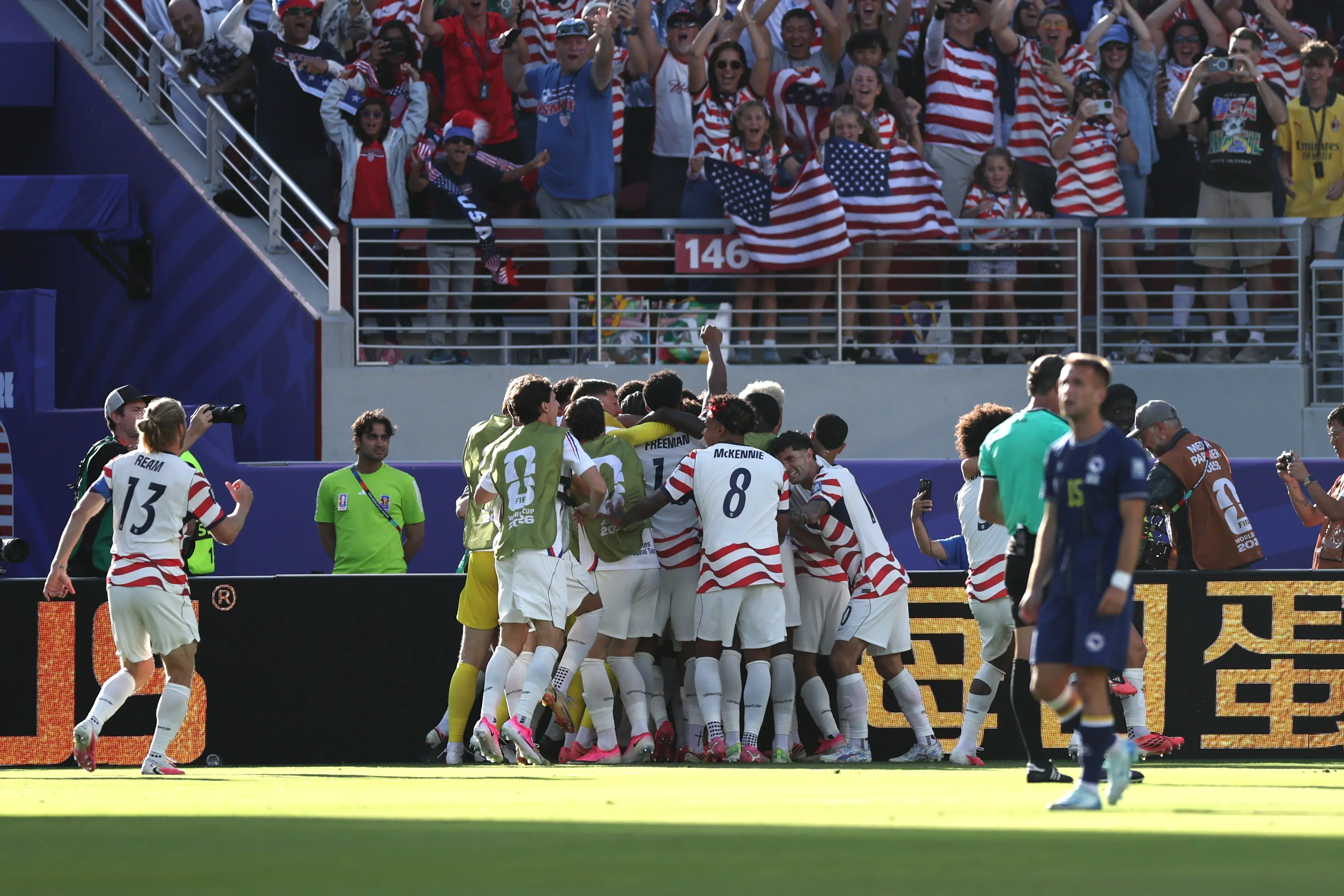 USA men’s team has historic win in knockout round of World Cup despite being one man down