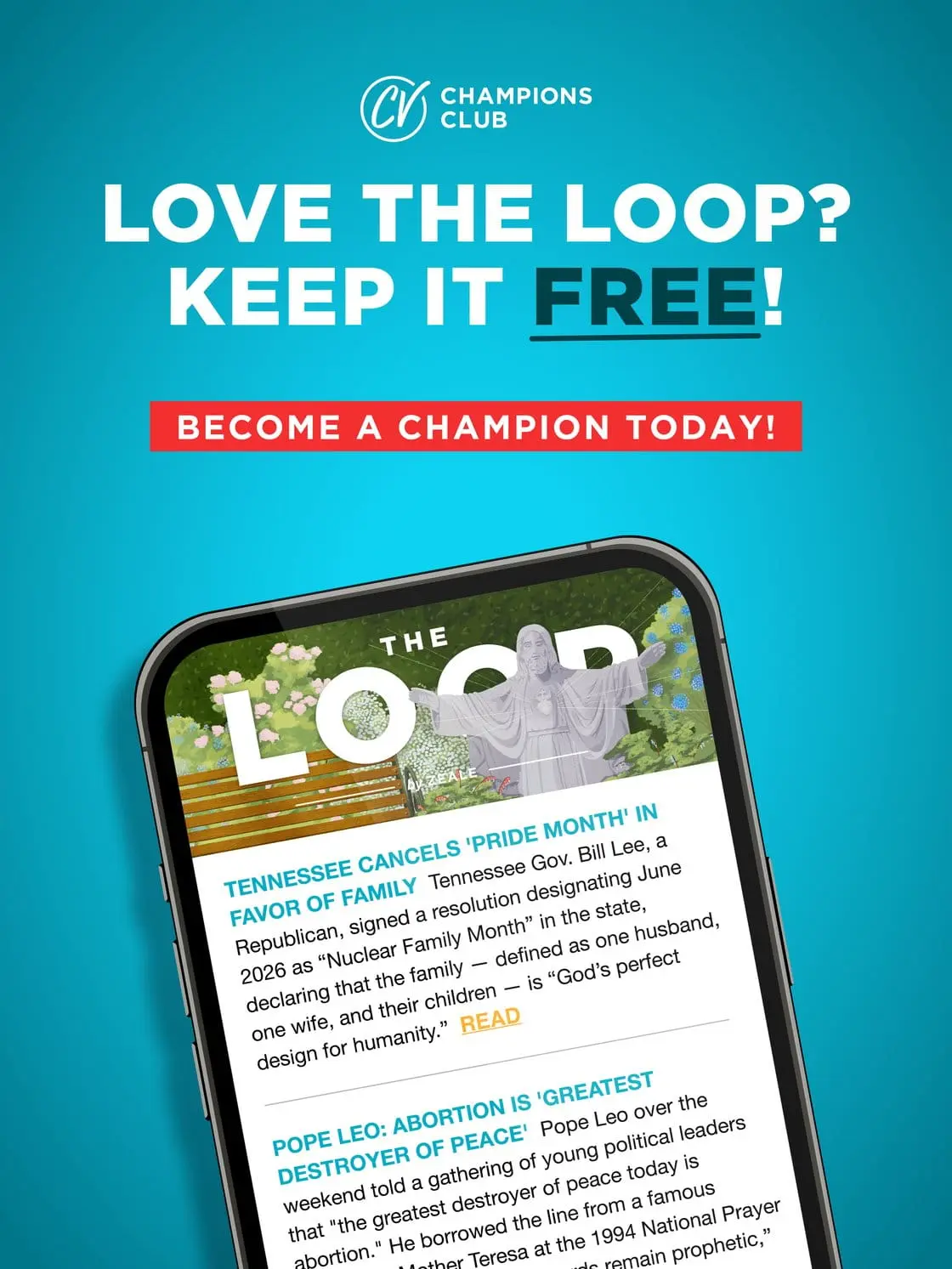 HELP POWER THE LOOP