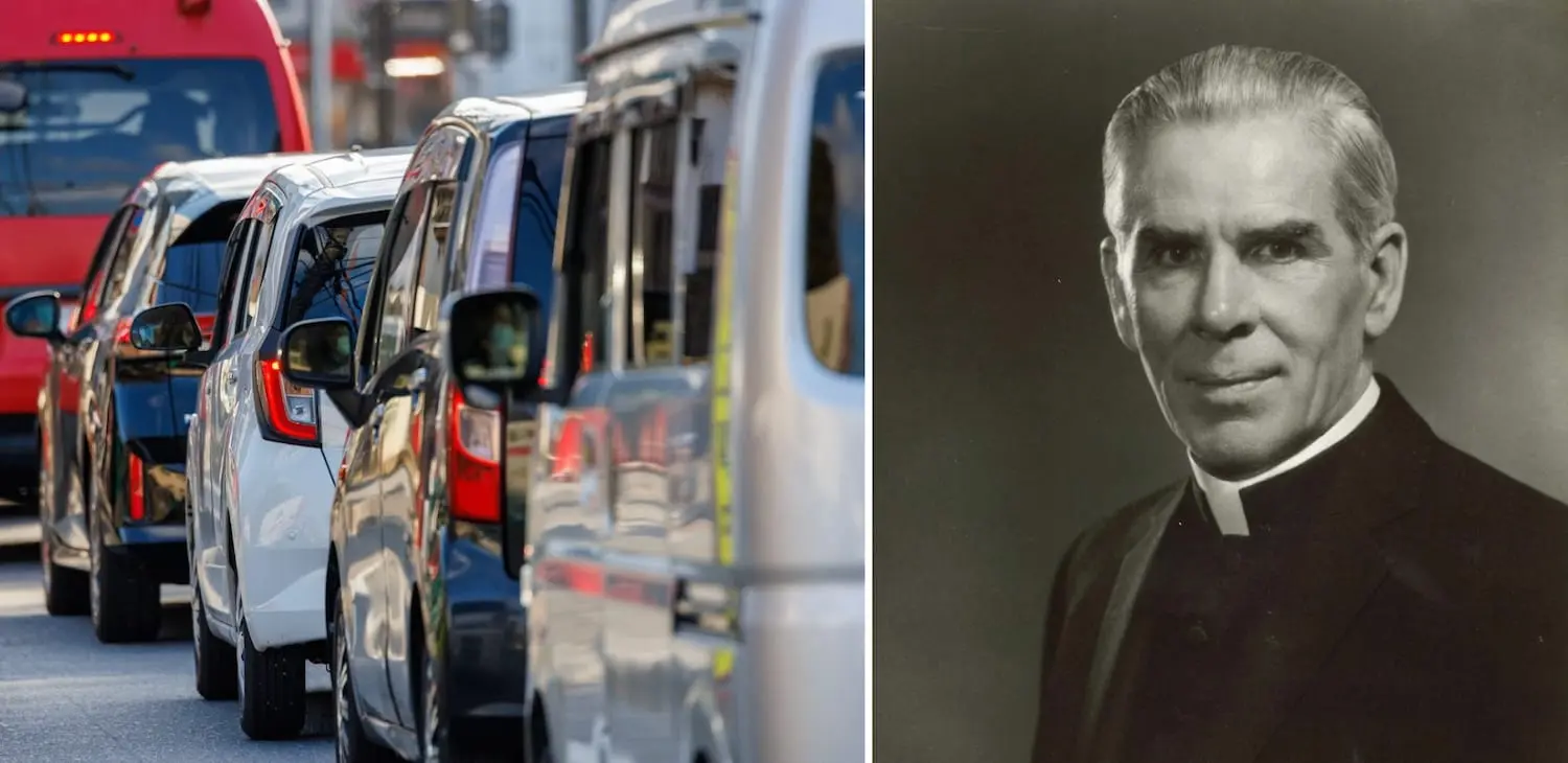Fulton Sheen car magnet unveiled ahead of September beatification