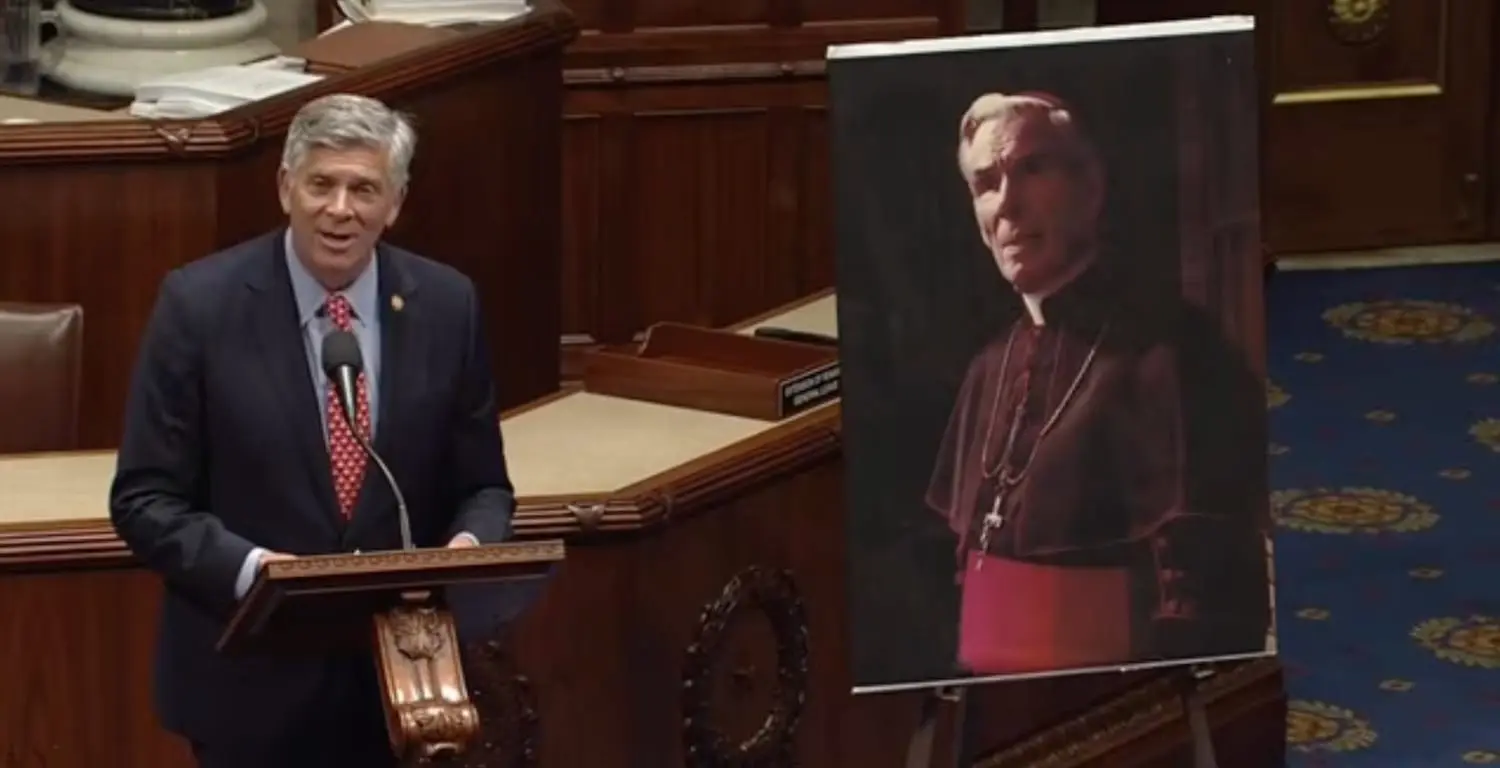 Illinois congressman honors Fulton Sheen on House floor ahead of beatification