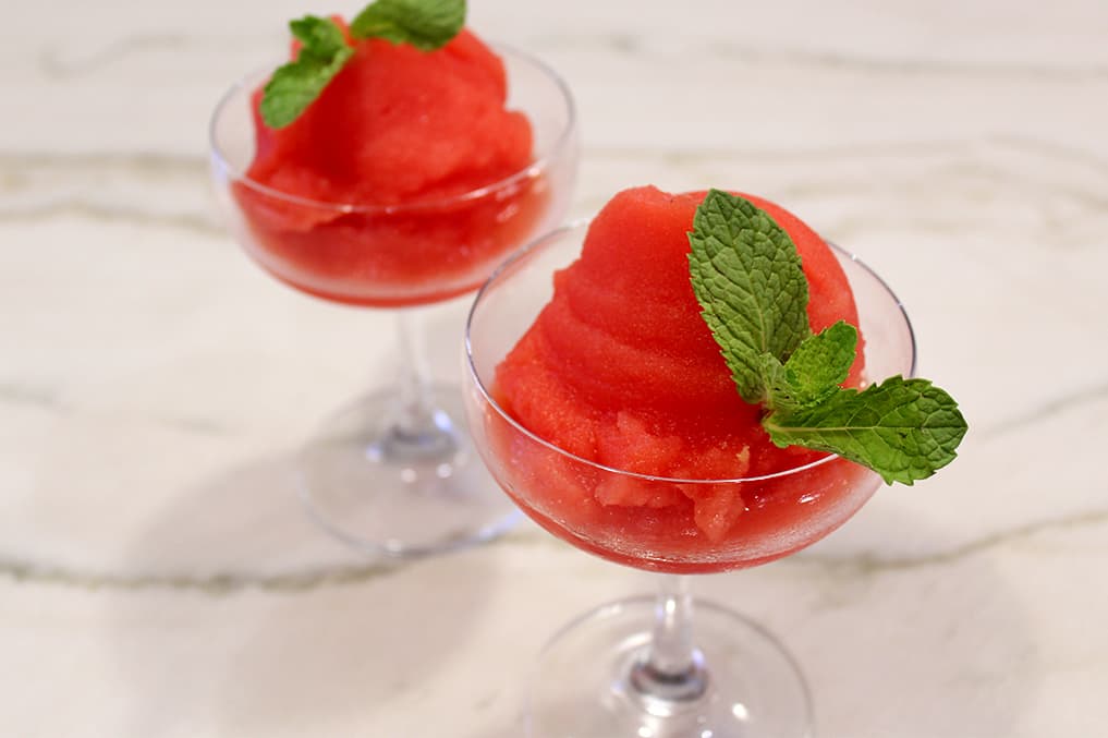 An ode to Nana: Sicilian Watermelon Granita
