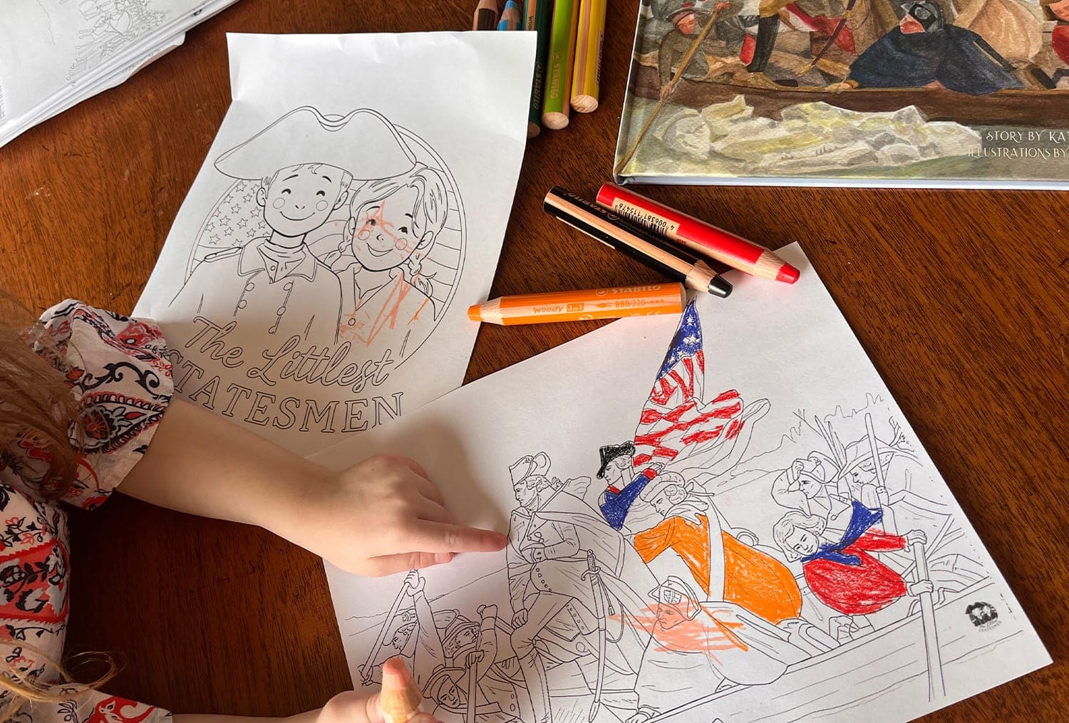 Simple crafts, activities, and lessons to teach about our country’s founding