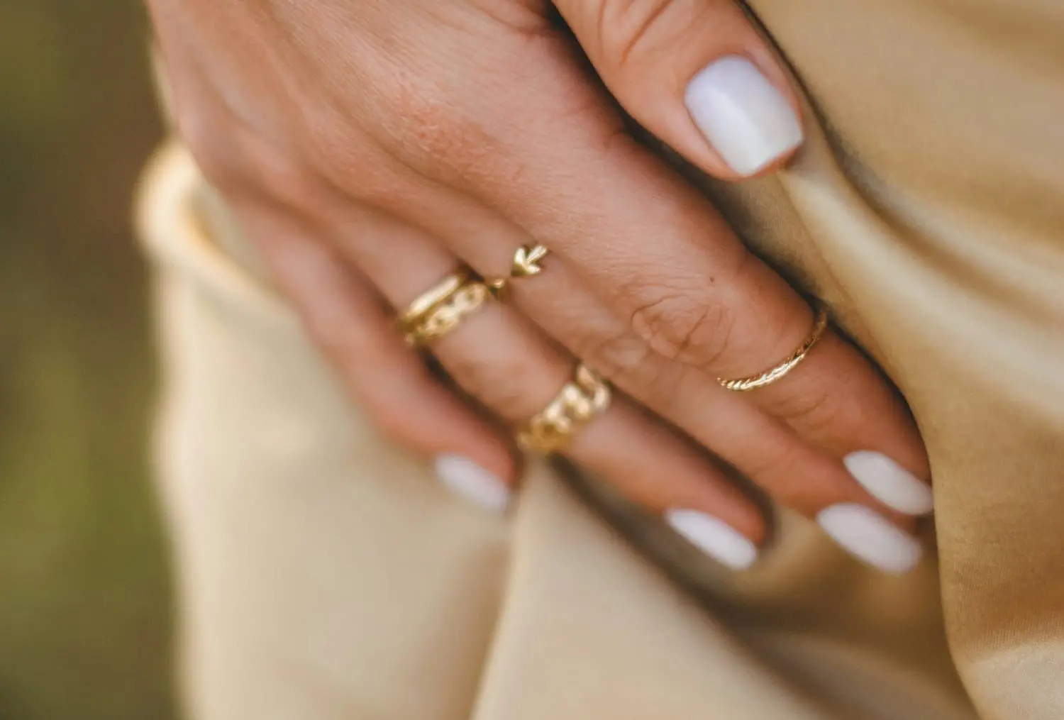 Subtle science of stacking jewelry